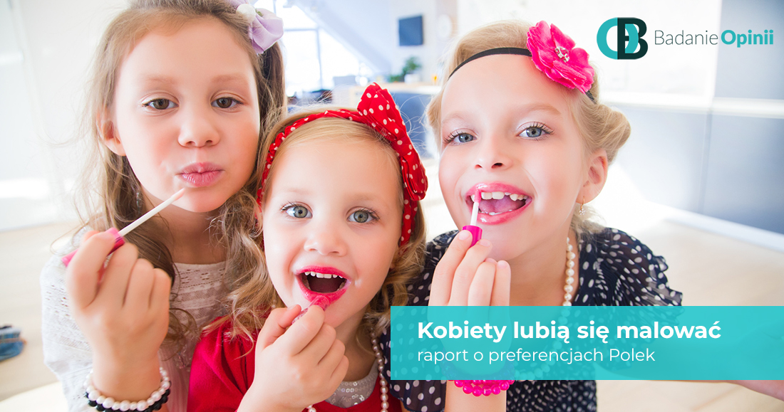 Raport kobiety lubią się malować